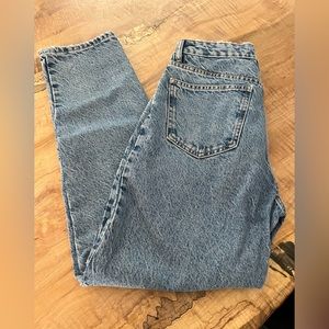 Zara mom jeans, medium wash, size 4